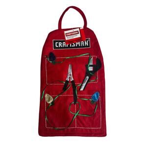 Craftsman Tools Red Handyman Dad Mens Gift Christmas Holiday Stocking NEW